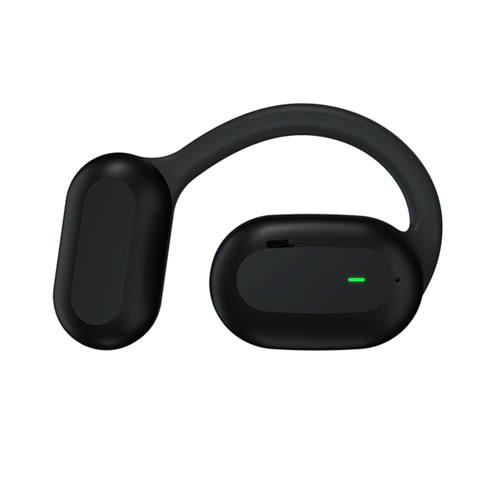 Single Ear Headphones Ear Hooks Right Ear Earbuds for Running Office Cycling