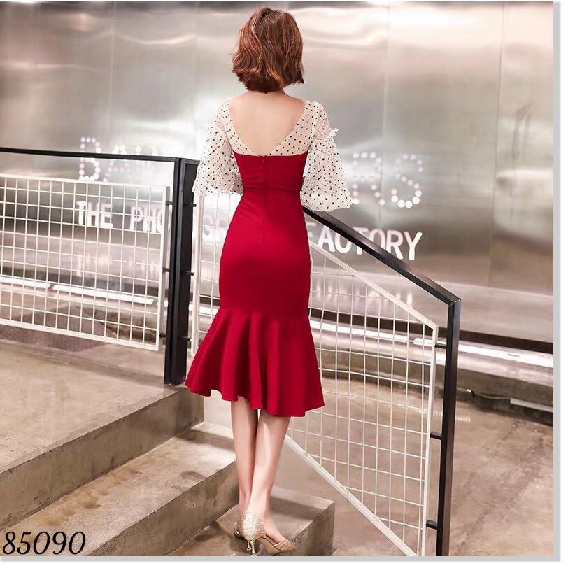Đầm UMI đuôi cá phối lứa tôn dáng siêu sang cho các chị em THỜI TRANG LANO STORE