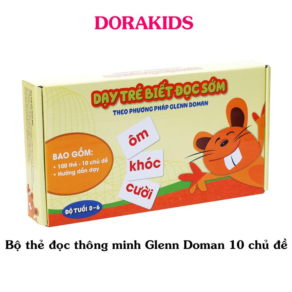 Bộ thẻ học thông minh Flash Card chuẩn Glenn Doman cho bé từ 0-6 tuổi, giúp bé phát triển tư duy sáng tạo