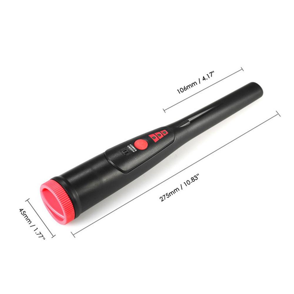Máy dò kim loại, máy dò kim loại di động | Độ nhạy Ultrahohe: 8cm cho 25 xu, với ánh sáng LED | Đèn báo động | Thay thế cho các pinpointers đắt tiền