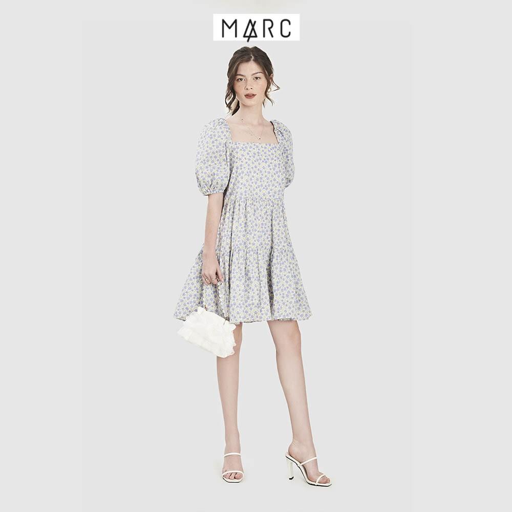 Đầm nữ MARC FASHION babydoll 3 tầng cổ vuông