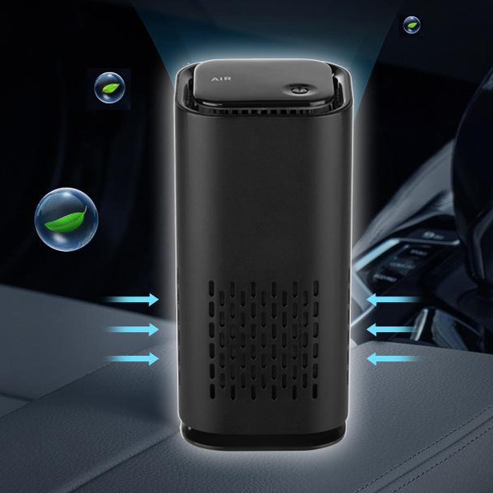Mini Air Purifier for Home, Anion Air Purifier Filter, Quiet Filtration System Air Cleaner Removes Smoke Odor Dust Mold