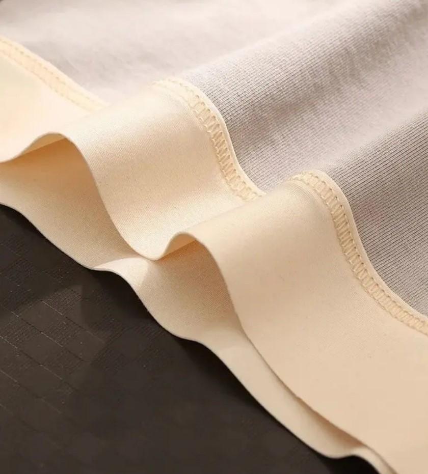 Quần lót nữ điềuhoà khángkhuẩn cho nữ, chất cotton, viền su lớn, thoáng khí, ôm mông, thấm hút mồ hôi cực tốt Women Đen - Trắng