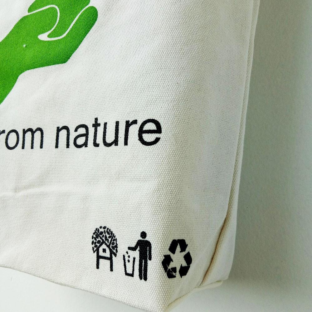 TÚI CANVAS TOTE MADE FROM NATURE - MAIHOME VB-MH005