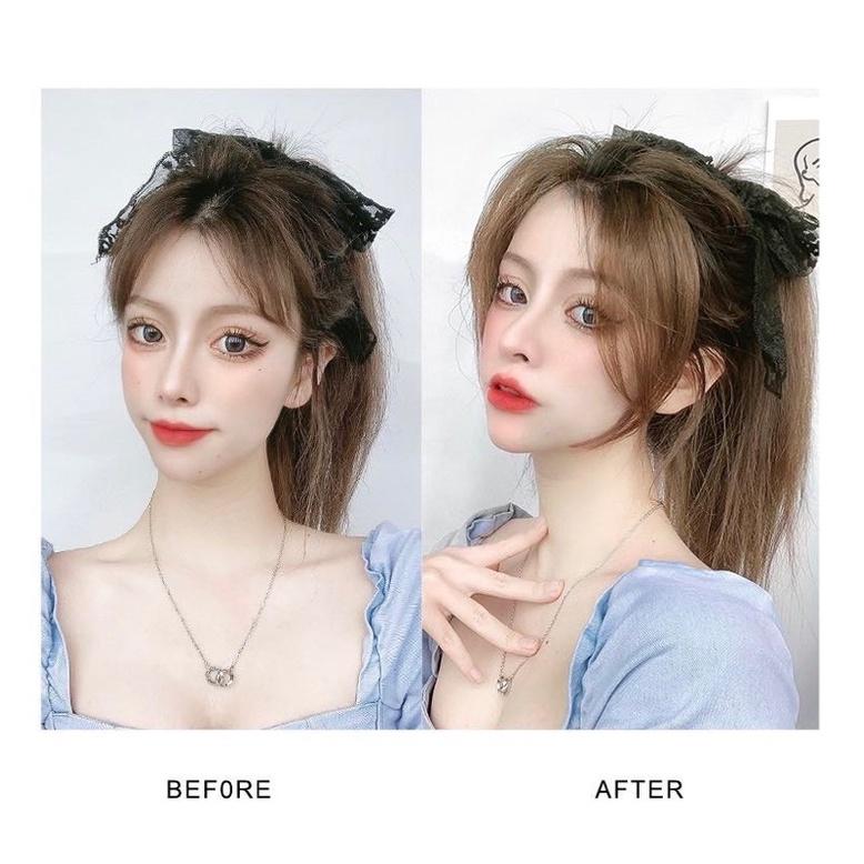 Tóc mái giả layer- sợi tóc tơ