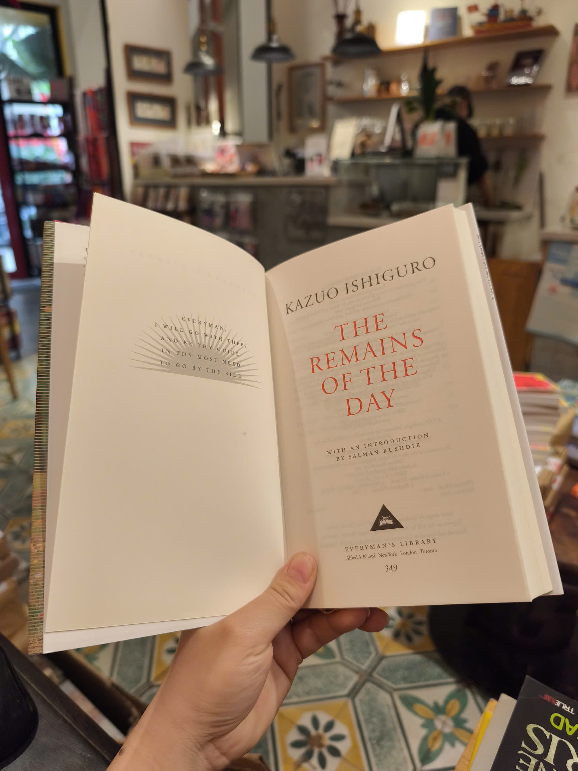 Sách - The Remains of the Day by Kazuo Ishiguro (Everyman’s Library Contemporary Classics)