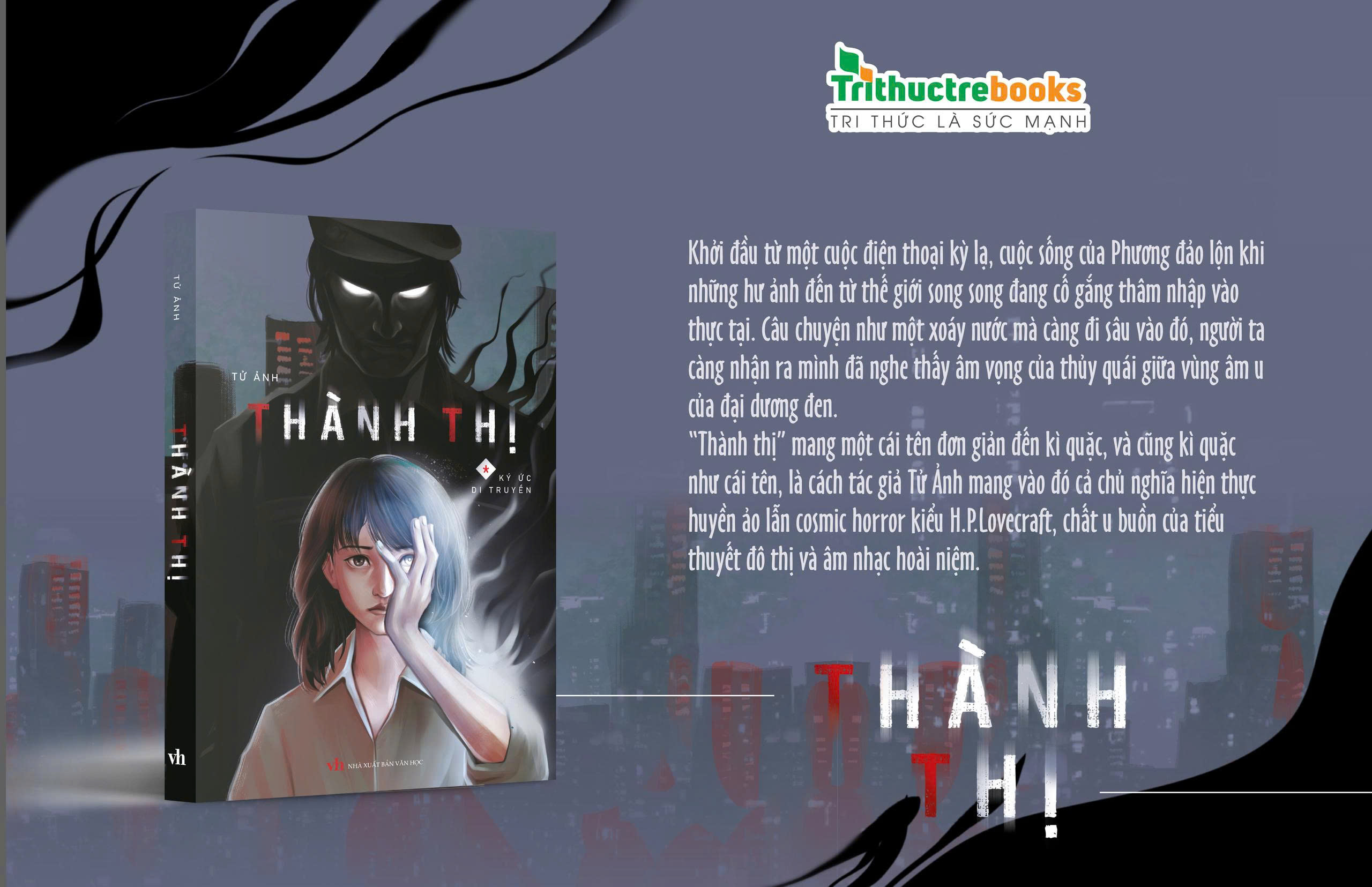 Sách - Thành thị - Tác giả Tử Ảnh - Tritthuctrebooks - Khổ sách 16*24cm