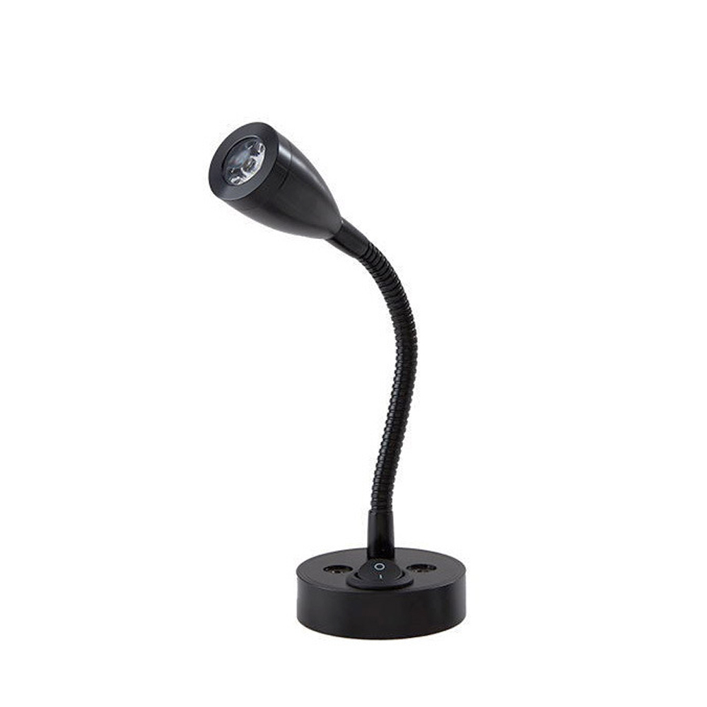 Đèn rọi đọc sách gắn tường đầu giường Led 3W Phong cách tối giản, Thân đèn Kim loại Xoay 360°