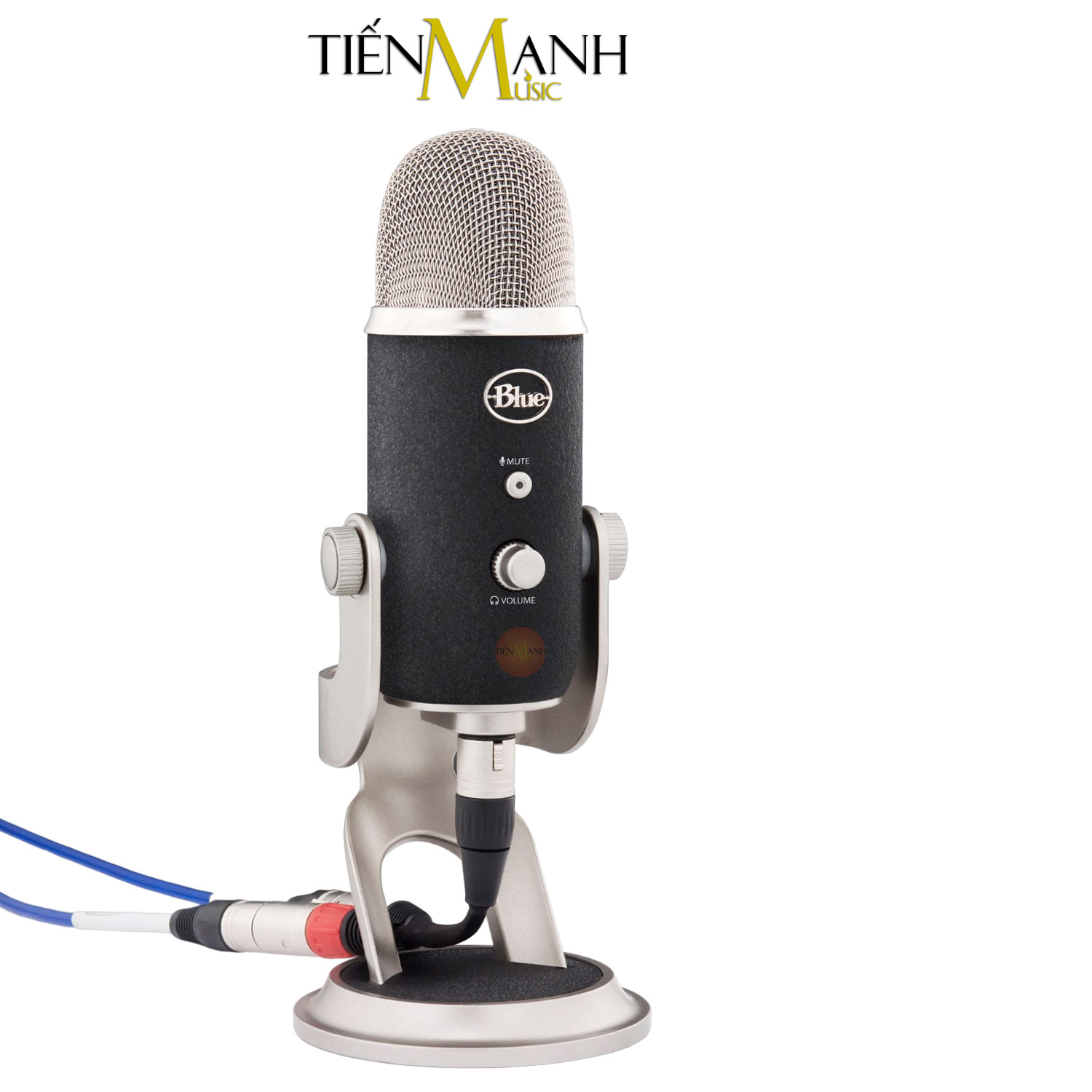 Micro Blue Yeti Pro USB/XLR Condenser - Mic Thu Âm ASMR, Podcast, Livestream Microphone Hàng Chính Hãng - Kèm Móng Gẩy DreamMaker