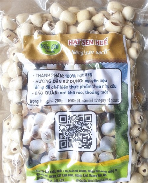 Hạt sen Huế Yến Chi 200gram