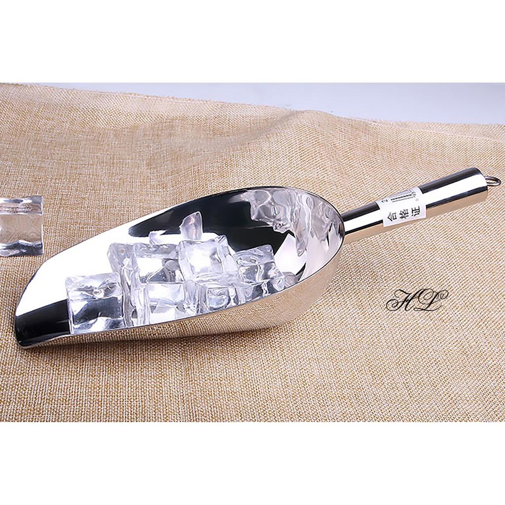 Muỗng xúc đá số 3, hạt Inox Loại 1, XÚC ĐÁ INOX , XÚC HẠT , XÚC BỘT , XÚC INOX