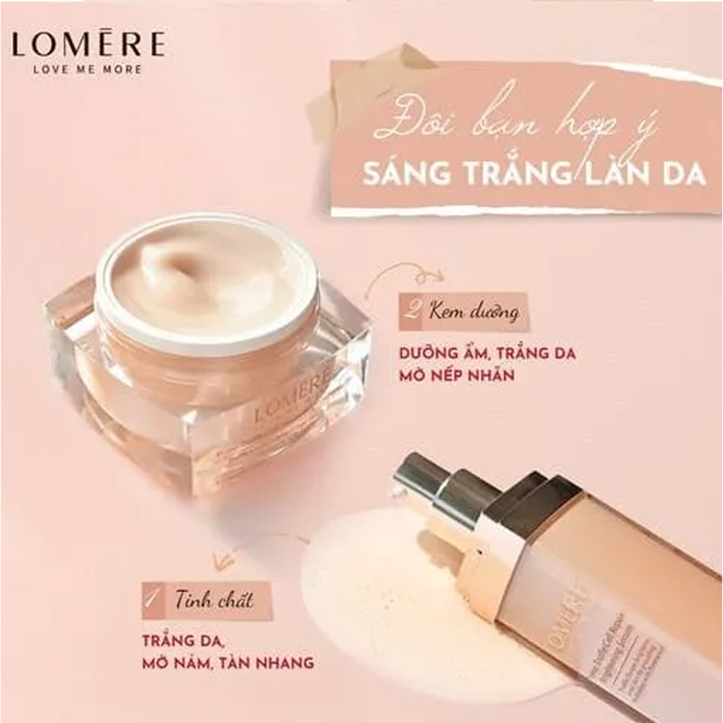 Tinh chất dưỡng trắng, mờ nám Lomere Prime Truffle Cell Repair Brightening Serum 50ml