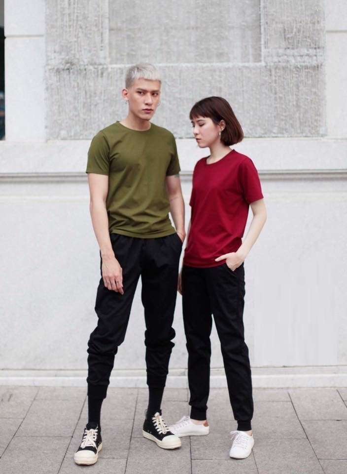 Quần Jogger Nữ Gân Tăm Bo Gấu Unisex Chuẩn đẹp