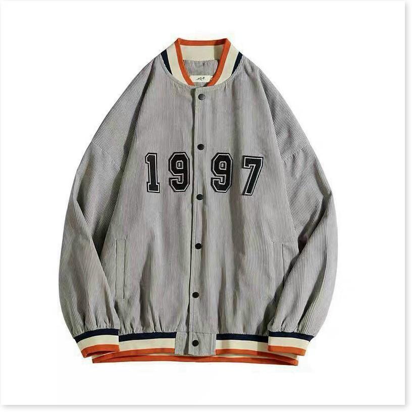 ÁO KHOÁC NHUNG NAM NỮ 1997 BOMBER UNISEX CHẤT LIỆU THOÁNG MÁT CHO MÙA HÈ THỜI TRANG VINA 1HIT FASHION