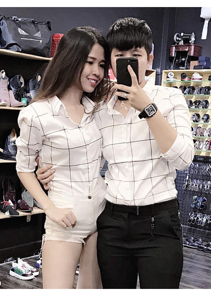 Áo Sơ Mi Đôi