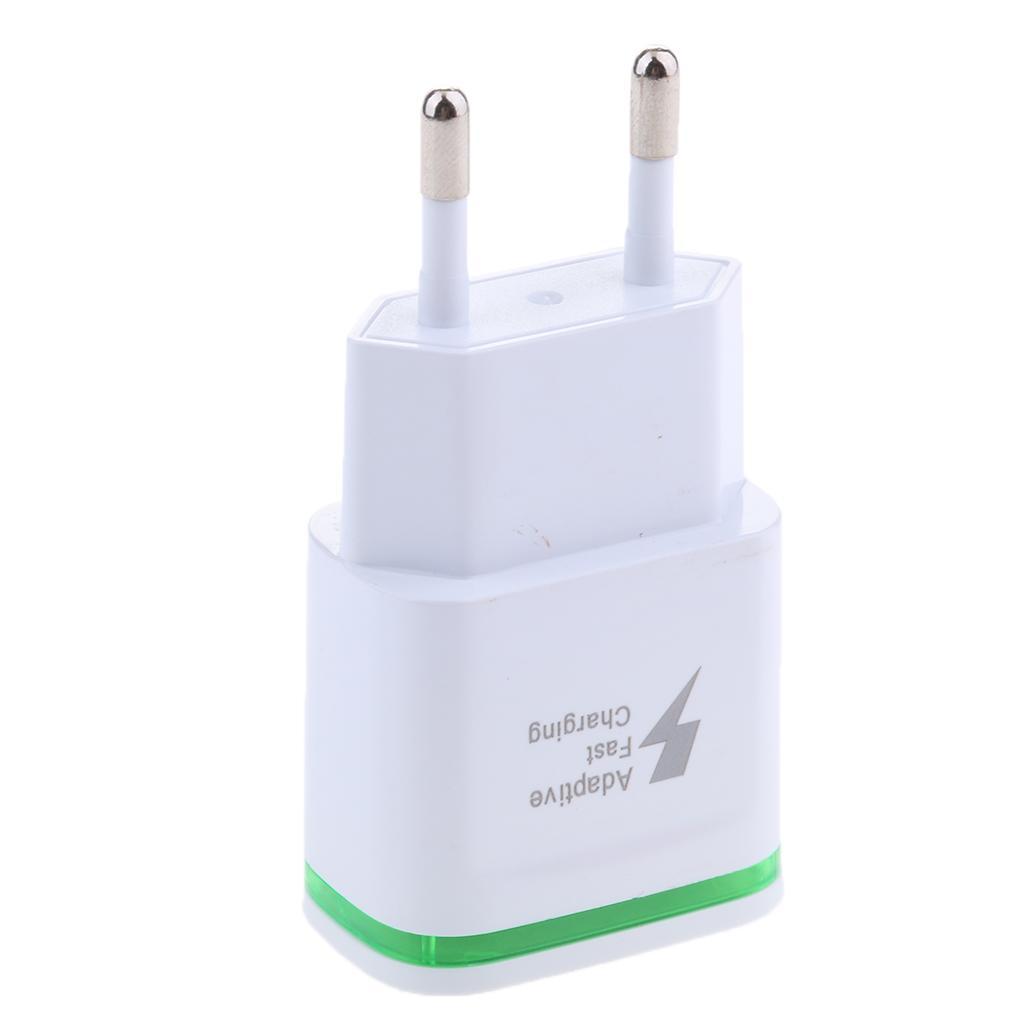2.1A USB Travel Home Wall Power Adapter Charger LED Portable EU