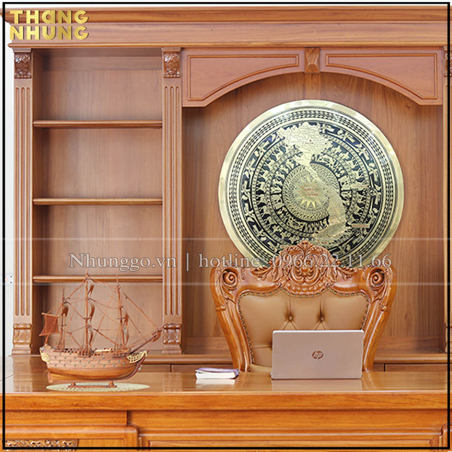 Mô hình thuyền buồm gỗ hương_TH40