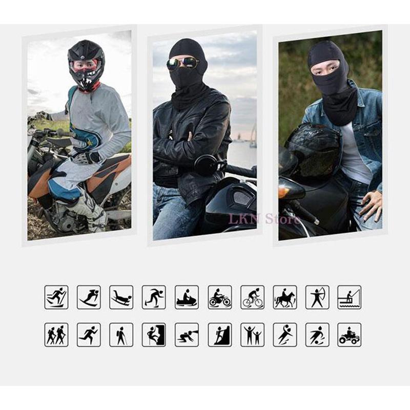 Motorcycle Full Face Mask Balaclava Print Camouflage Motorcycle Riding Mask Windproof Waterproof Headgear