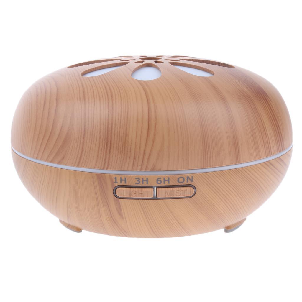 500ml Aroma Humidifier Fragrance Essential Oils Diffuser Set EU Plug
