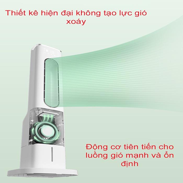 Quạt Hơi Nước Không Cánh Chigo Có Điều Khiển Từ Xa, Quạt Điều Hòa Và Lọc Không Khí