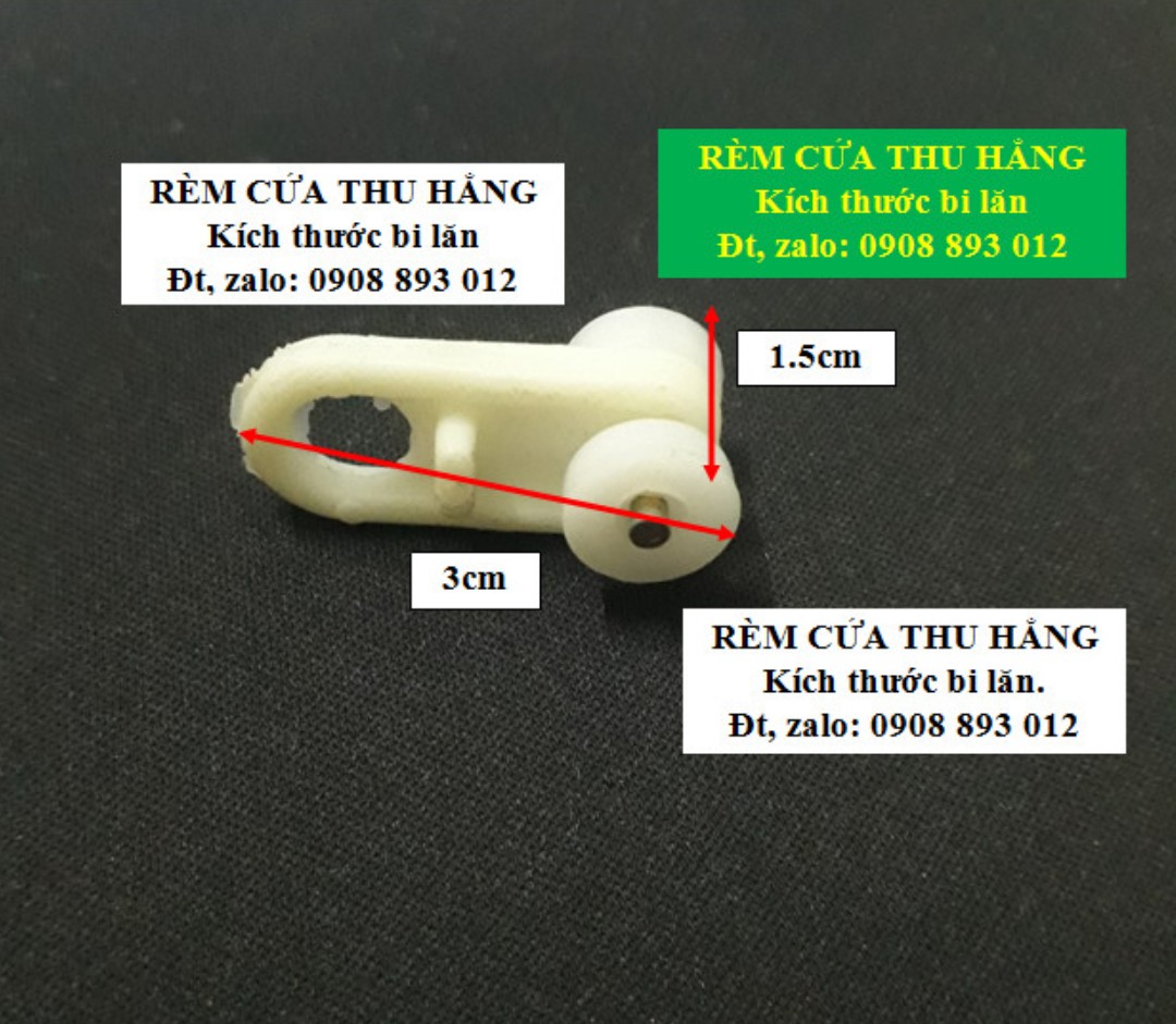 Bi Lăn Bi Trượt Chuyên Dùng Cho Thanh Ray Treo Rèm Cửa, Màn Cửa
