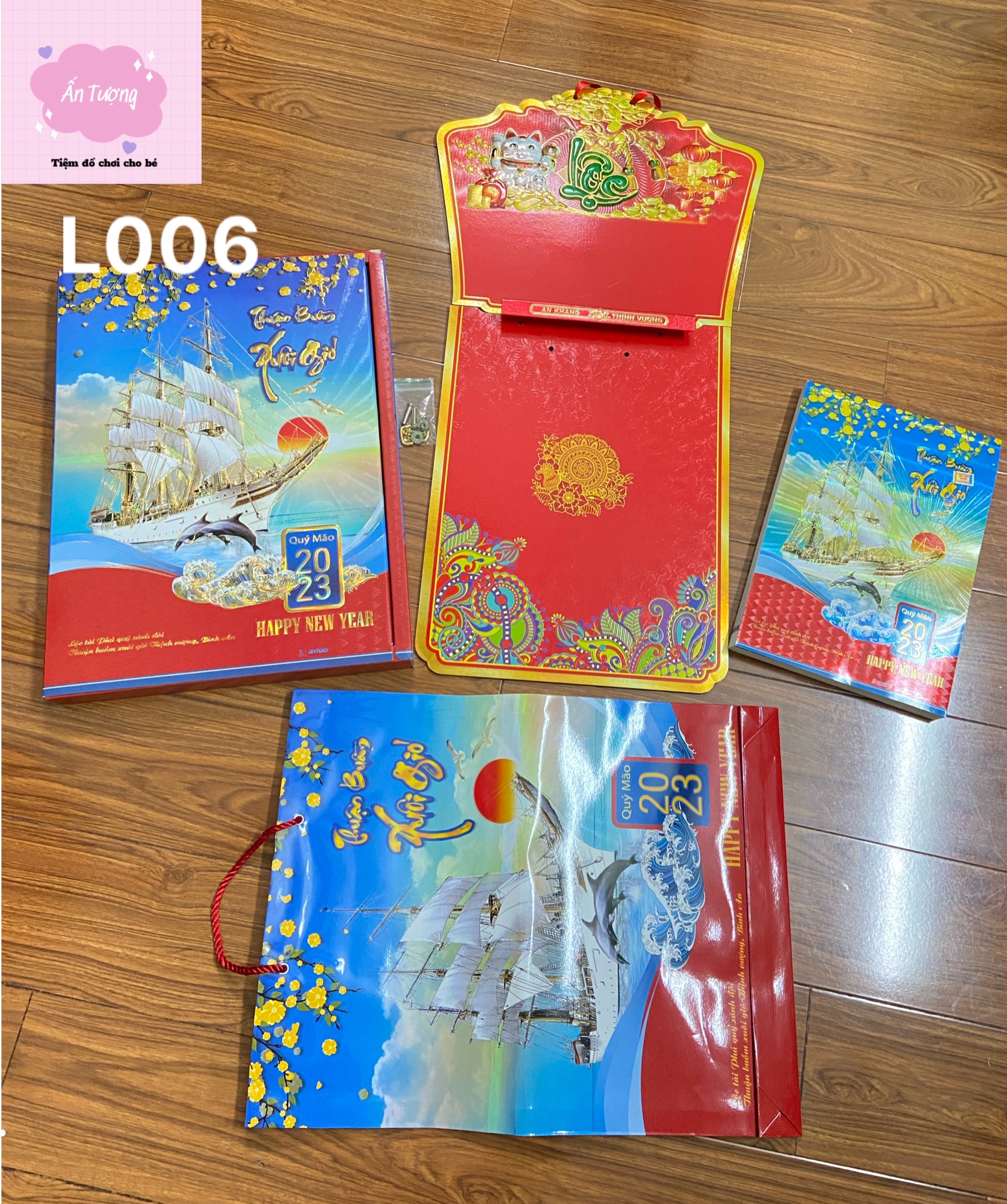Bộ lịch Giáp Thìn 2024 - Lịch Bloc Cực Đại - chủ đề " Việt Nam Tươi Đẹp " - L006
