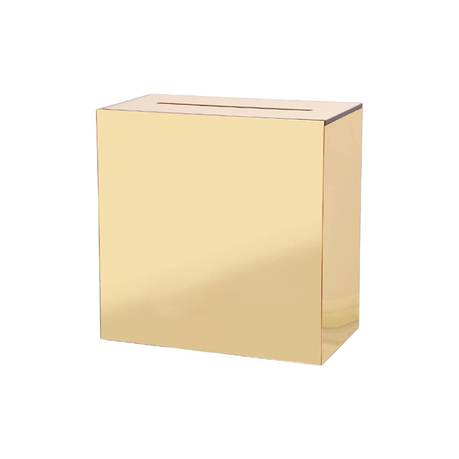 Box, Gift Box Holder, Elegant Centerpiece Money Box, Envelope Card box durable card Box for Ceremony Anniversary Bride, Birthday Graduation