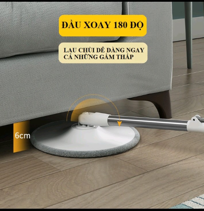 Bộ lau nhà tách nước bẩn thông minh K9