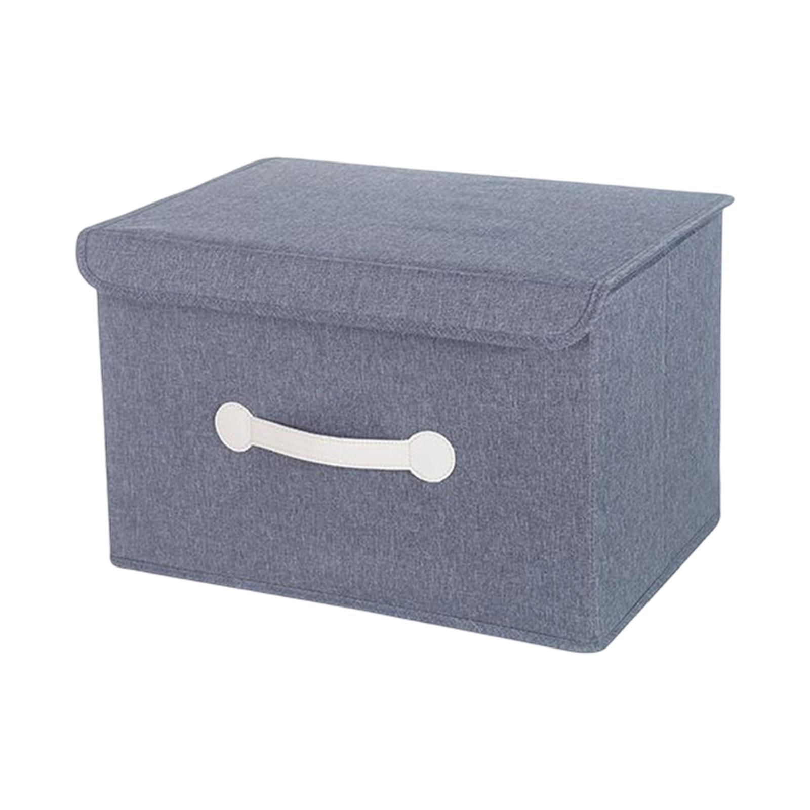 Box Closet Organizers and Storage Baskets gray 26.5cm