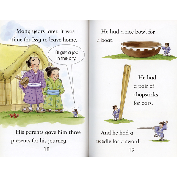 [Hàng thanh lý miễn đổi trả] Usborne First Reading: The Inch Prince (Hardback with CD - English Learner's Edition and downloadable worksheets)