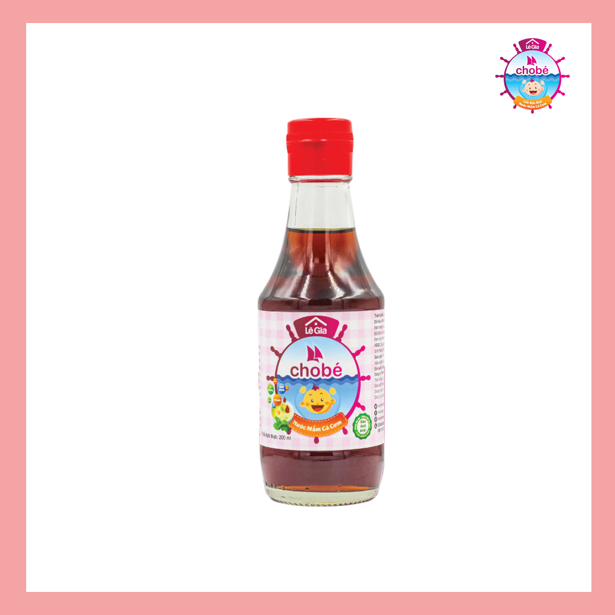 Nước mắm Lê Gia cho bé ăn dặm 200ml