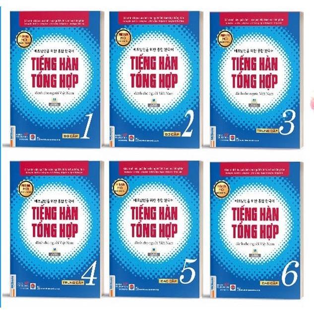 Combo Tiếng Hàn Tổng Hợp Dành Cho Người Việt Nam Tập 1-6 - Giáo Trình Kèm Bài Tập - Bản Quyền - Giáo trình+SBT 2