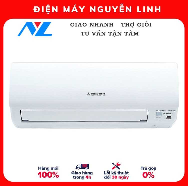 Máy lạnh Mitsubishi Heavy Inverter 1.5 hp SRK13YXP-W5 - Hàng chính hãng