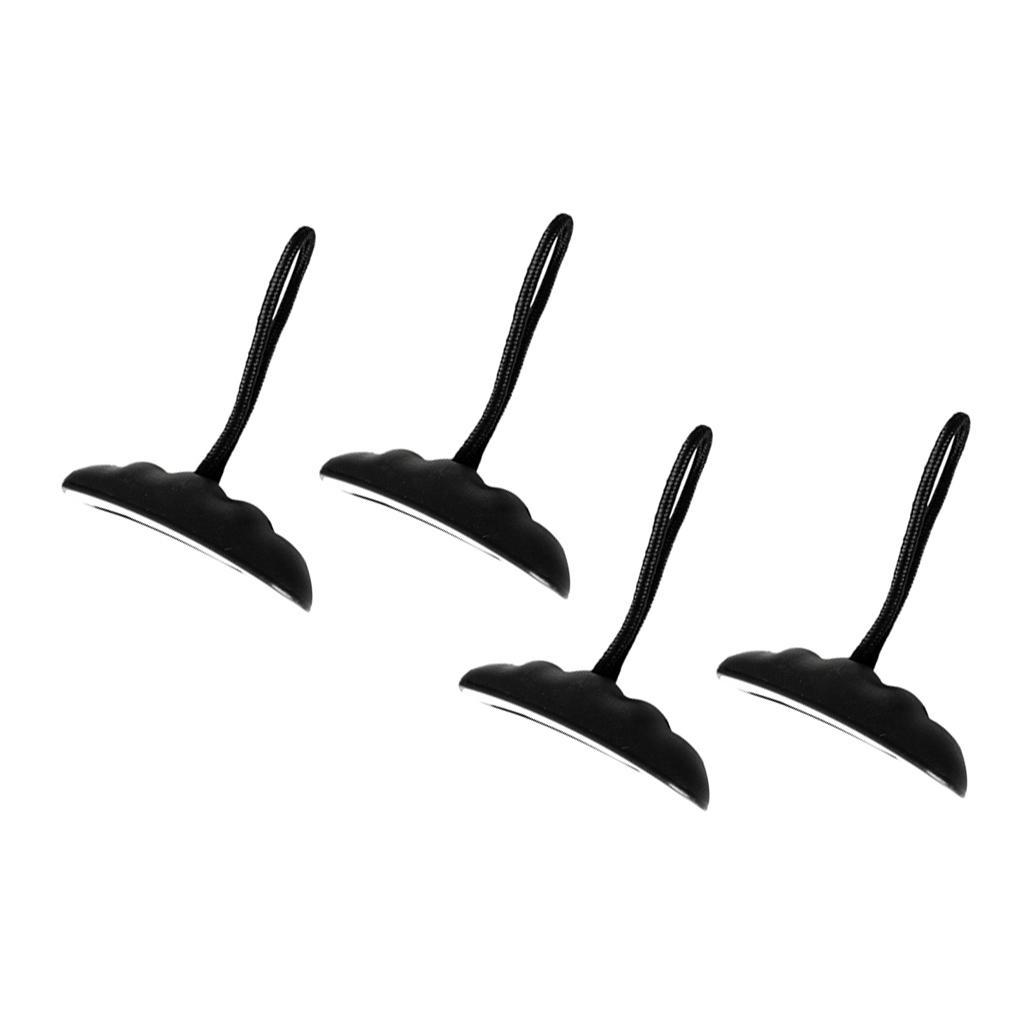 4x Lightweight Nylon Kayak Canoe Carry Handle Pull Handle T-handle with Cord