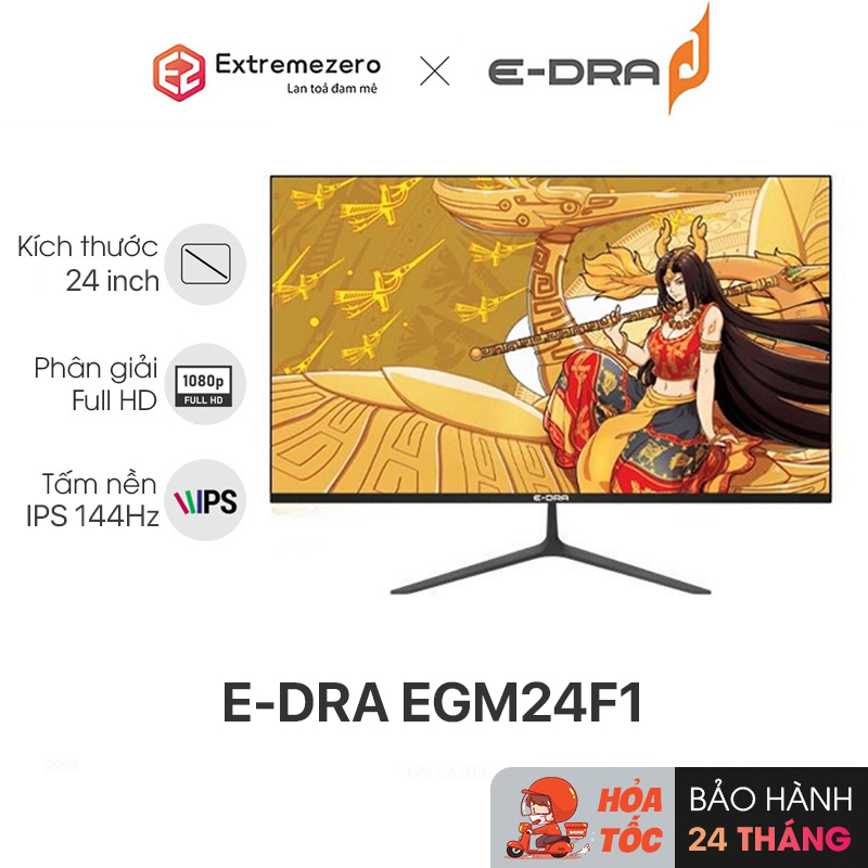 Màn hình Gaming E-DRA EGM24F1 24 inch FullHD 144hz - Hàng Chính Hãng