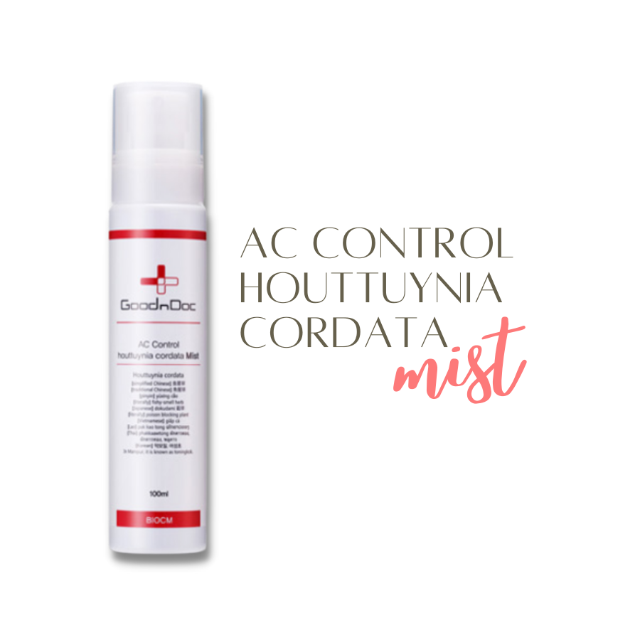 Dung Dịch Xịt Giảm Mụn GoodnDoc AC Control Houttuynia Cordata Mist 100ml