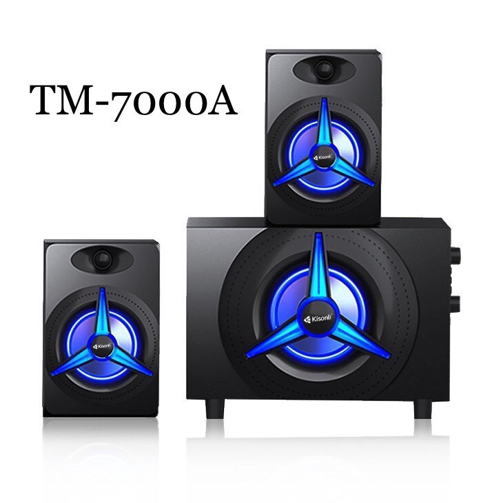 Loa 2.1 Kisonli TM-7000A Bluetooth - AC 220V - JL -HÀNG CHÍNH HÃNG