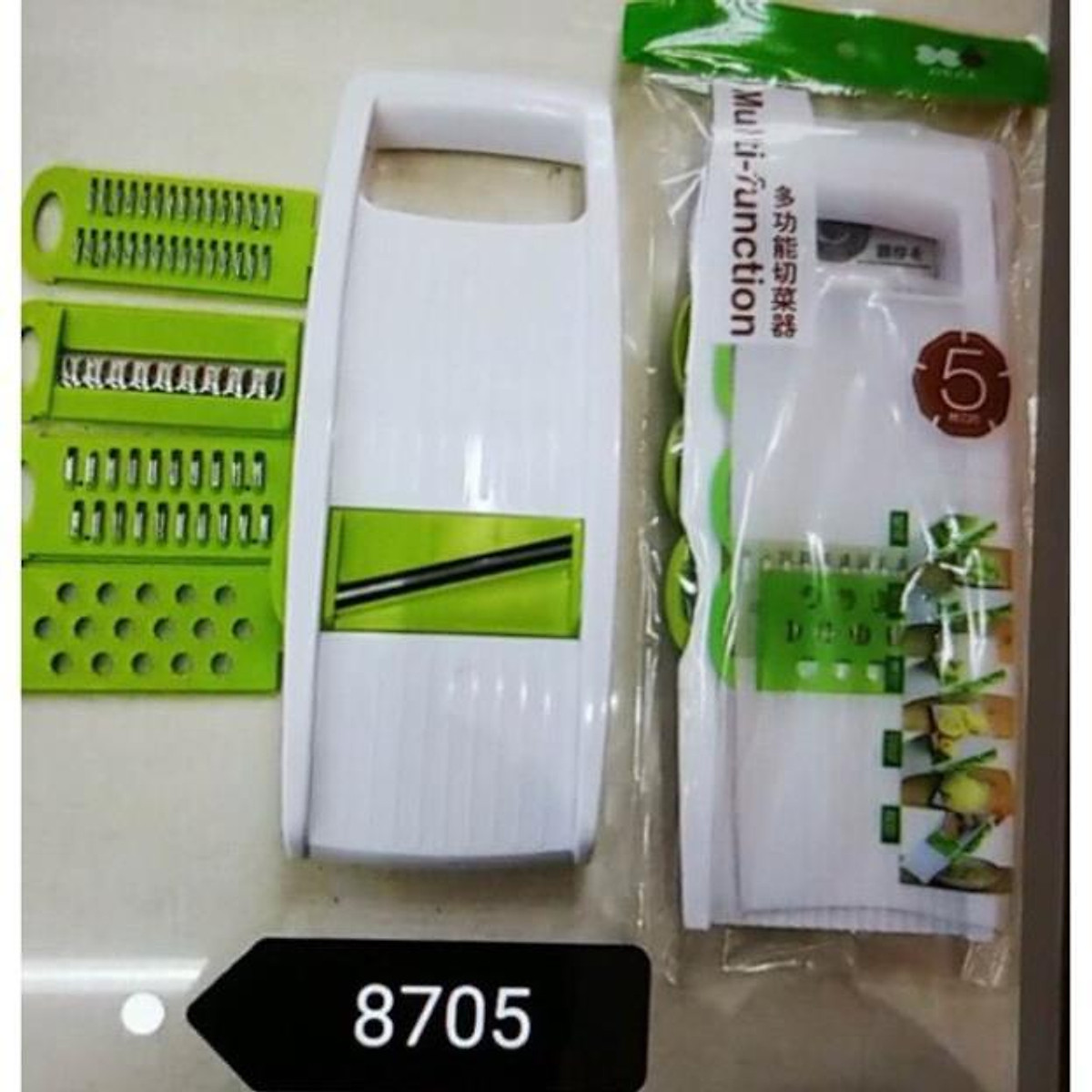 Bào rau củ quả đa năng 4 lưỡi dao 8918, Dao nạo củ quả