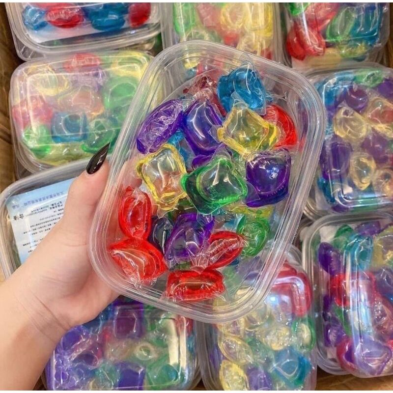 HỘP 30 VIÊN GIẶT XẢ QUẦN ÁO TIỆN DỤNG