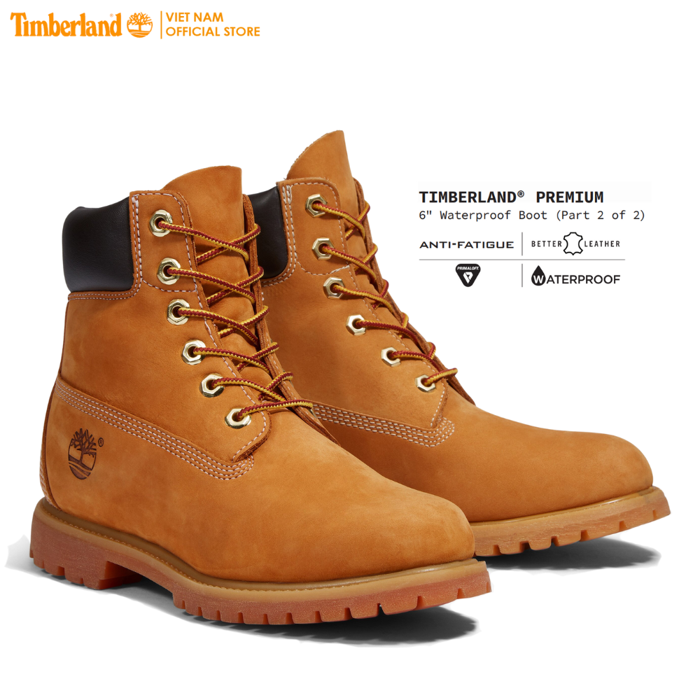 Timberland Giày Boot Cổ Cao Nữ - Women’s Timberland Premium 6-Inch Waterproof Boot TB01036163