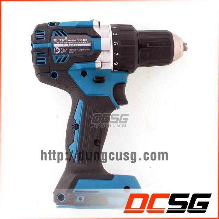 Máy khoan, vặn vít 13/38mm dùng pin 18V Makita DDF484Z