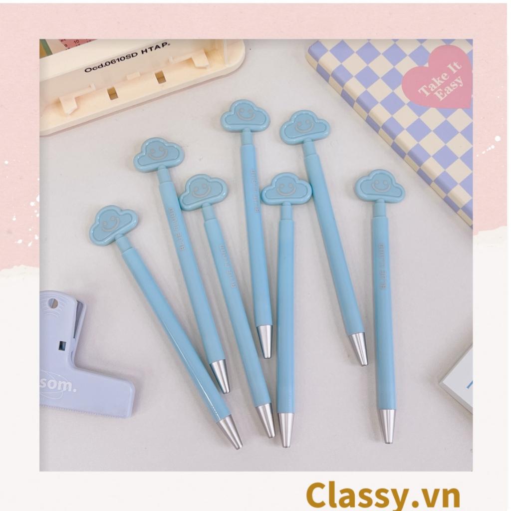 Bút Mực gel Classy Bút Bi Ngòi 0.5mm In Hình Đám Mây Hoạt Hình mẫu hot mùa hè G1687