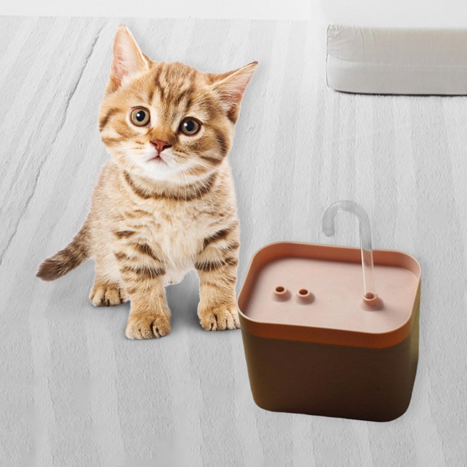 Electric Pet Water Fountain w/ Filter 1.5L Quiet Water Dispenser