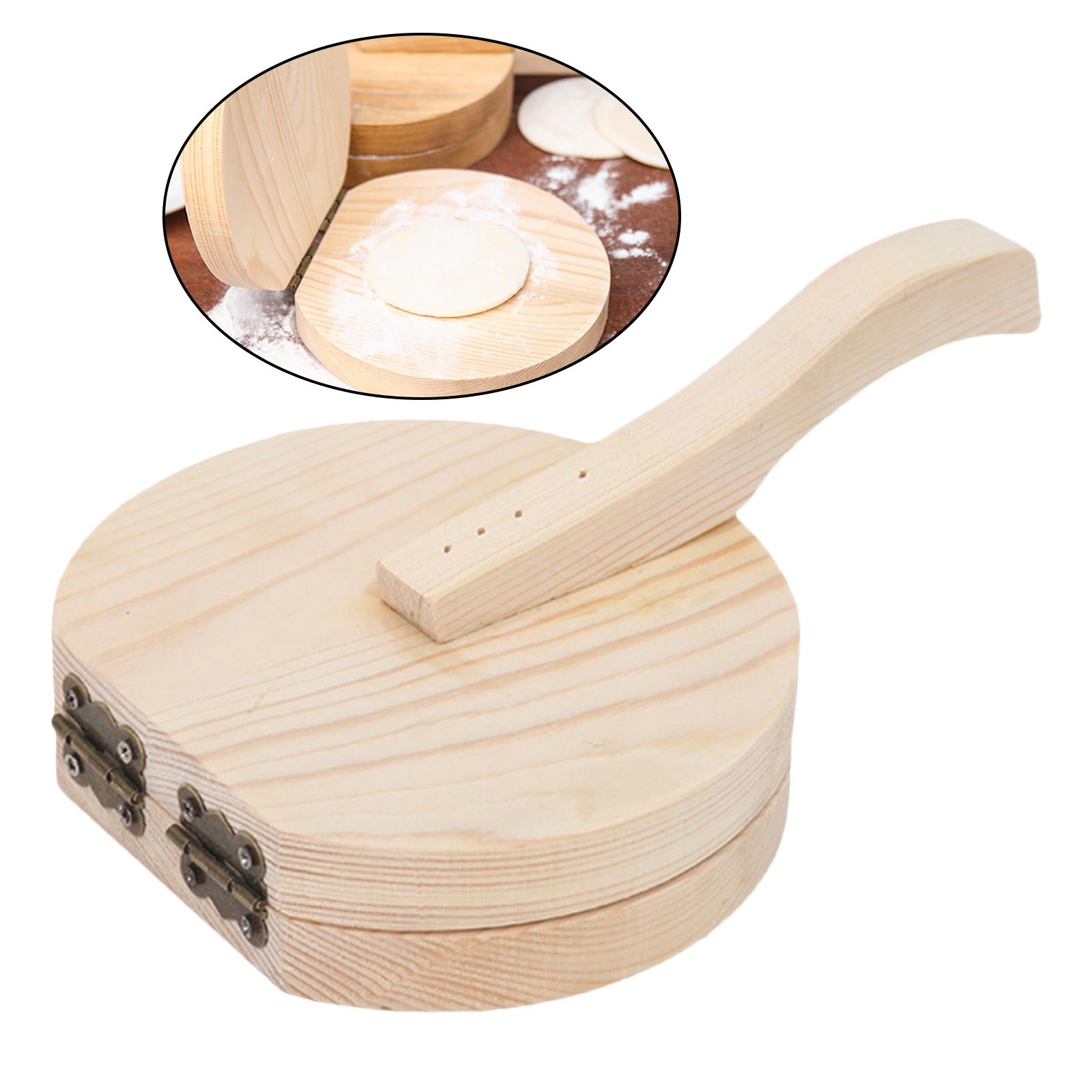 Sharprepublic Manual Skin Presser for Dumplings, Pastry Tool, Tortilla Press,