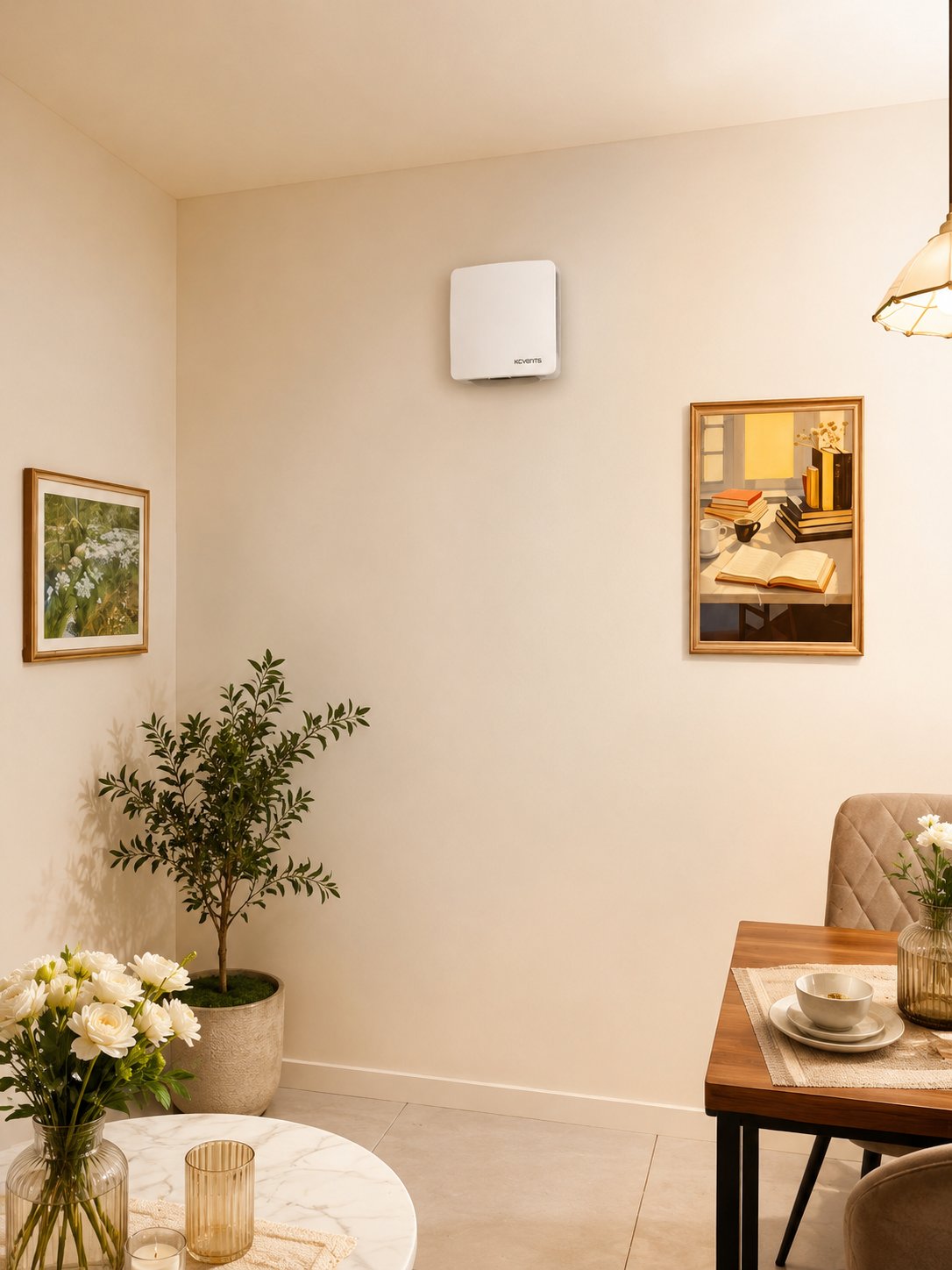 Hàng chính hãng - Máy cấp khí tươi hồi nhiệt VT501-WF