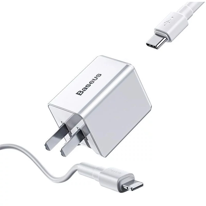 Cóc củ sạc nhanh 18W PD 3.0 Type-C hiệu Baseus QC Traveler PPS cho Smartphone /Tablet / Macbook Samsung iPhone iPad Xiaomi Huawei Oppo Nokia Sony - Hàng nhập khẩu
