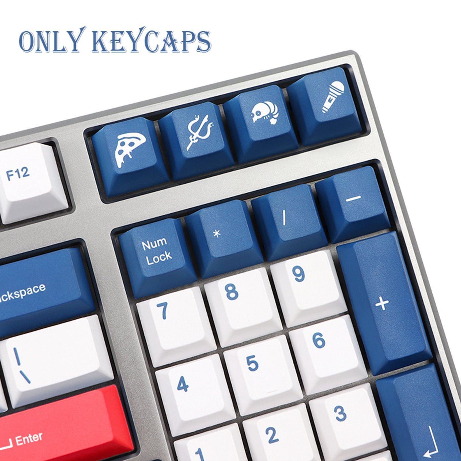 138-Key PBT Cherry for K65 K70 + Mechanical Keyboards