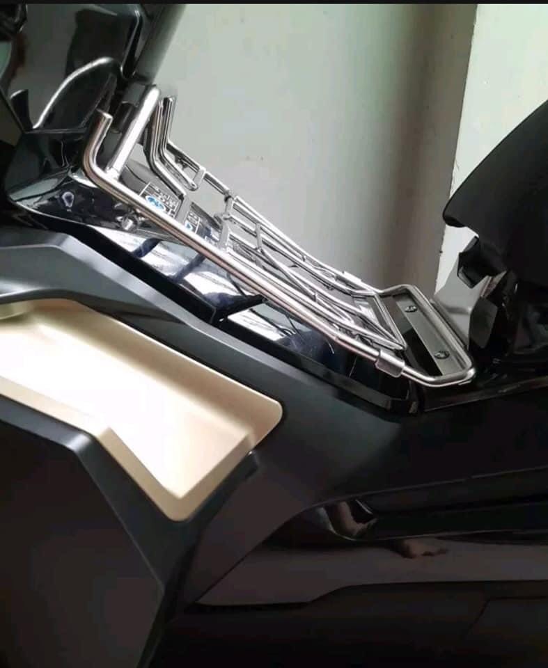 BAGA GIỮA DÀNH CHO ĐỜI XE AIR BLADE 2022 2023 - 125 160cc INOX , PASS CỐT YÊN