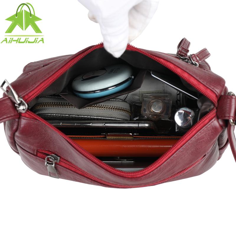 Năm 2021 Thời Trang Sang Trọng Thiết Kế Túi Đeo Chéo Da Pu Mềm Sứ Giả Túi Xách Cho Nữ Dây Kéo Mini Retro Người Phụ Nữ Túi Xách Nữ Túi