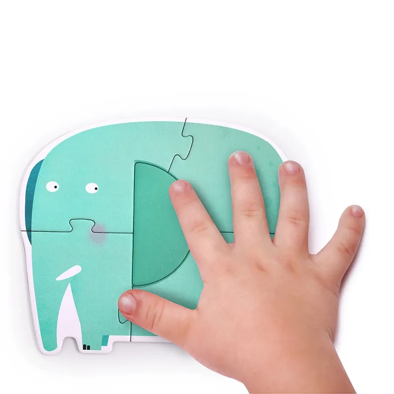 Đồ chơi ghép hình Mideer MD3022 Geometry & Animal Puzzle - Hình Học và Động Vật
